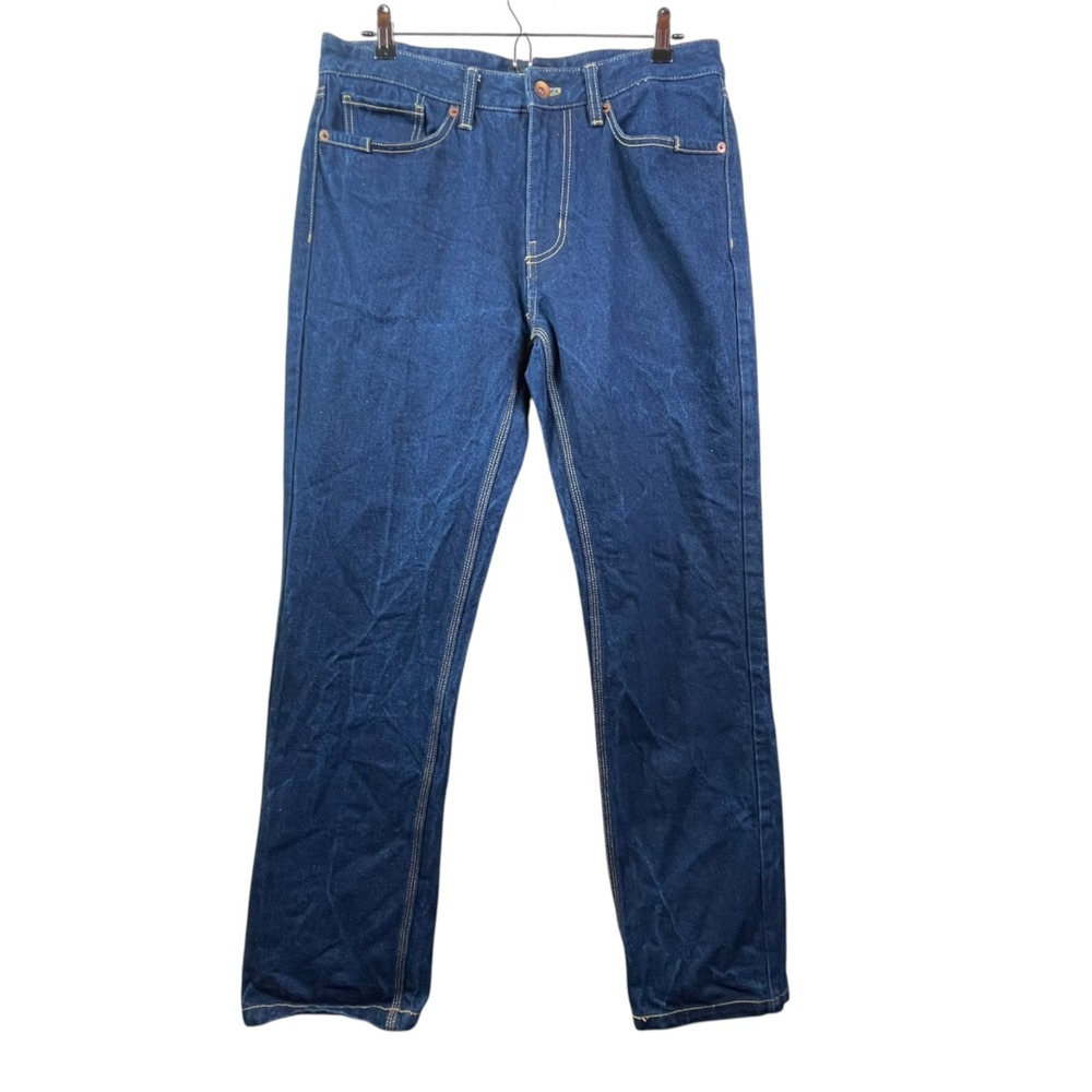 Brixton Regular Fit Straight Jeans Mens 32 Blue